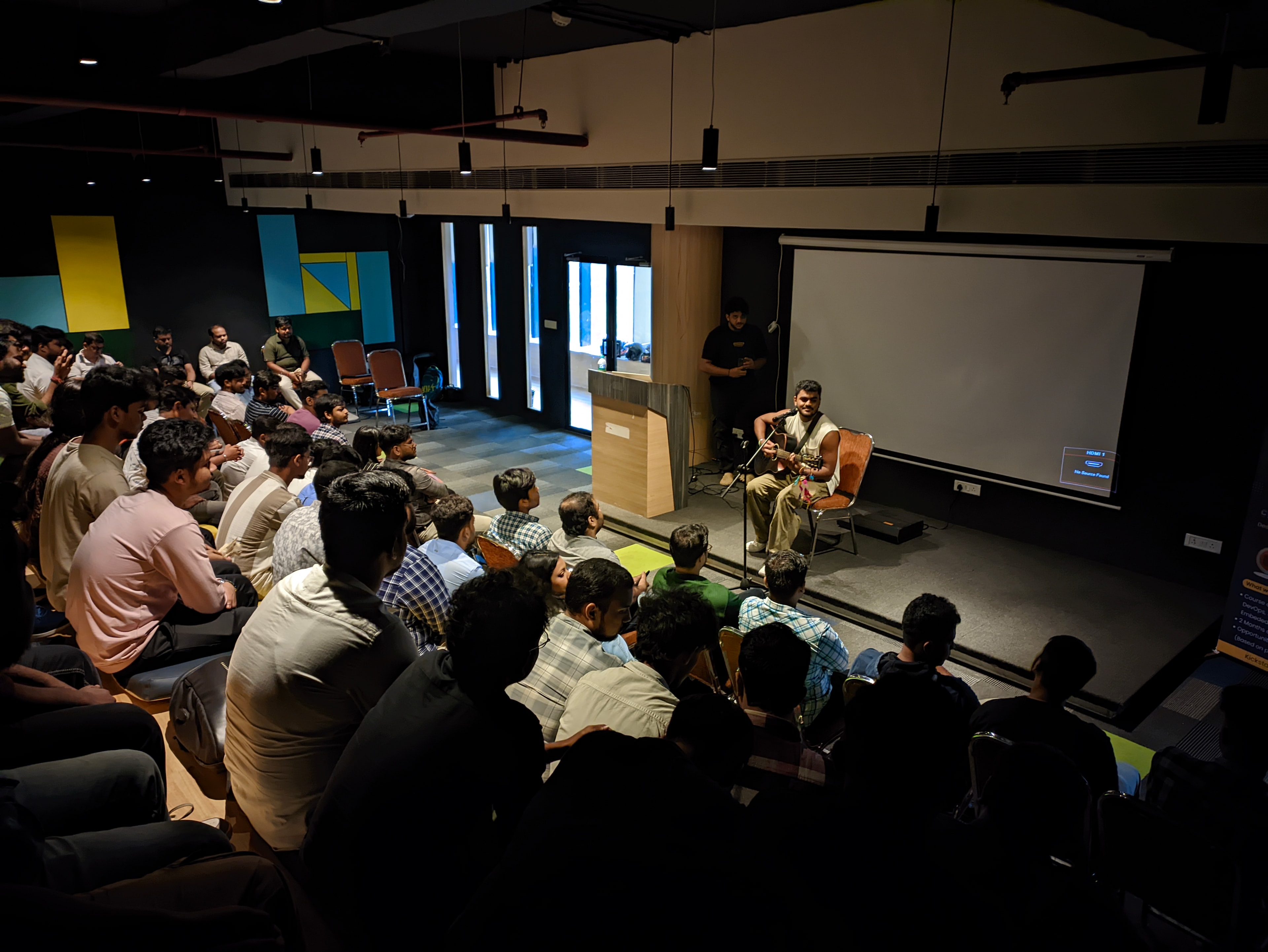Hardik's Musical Performance