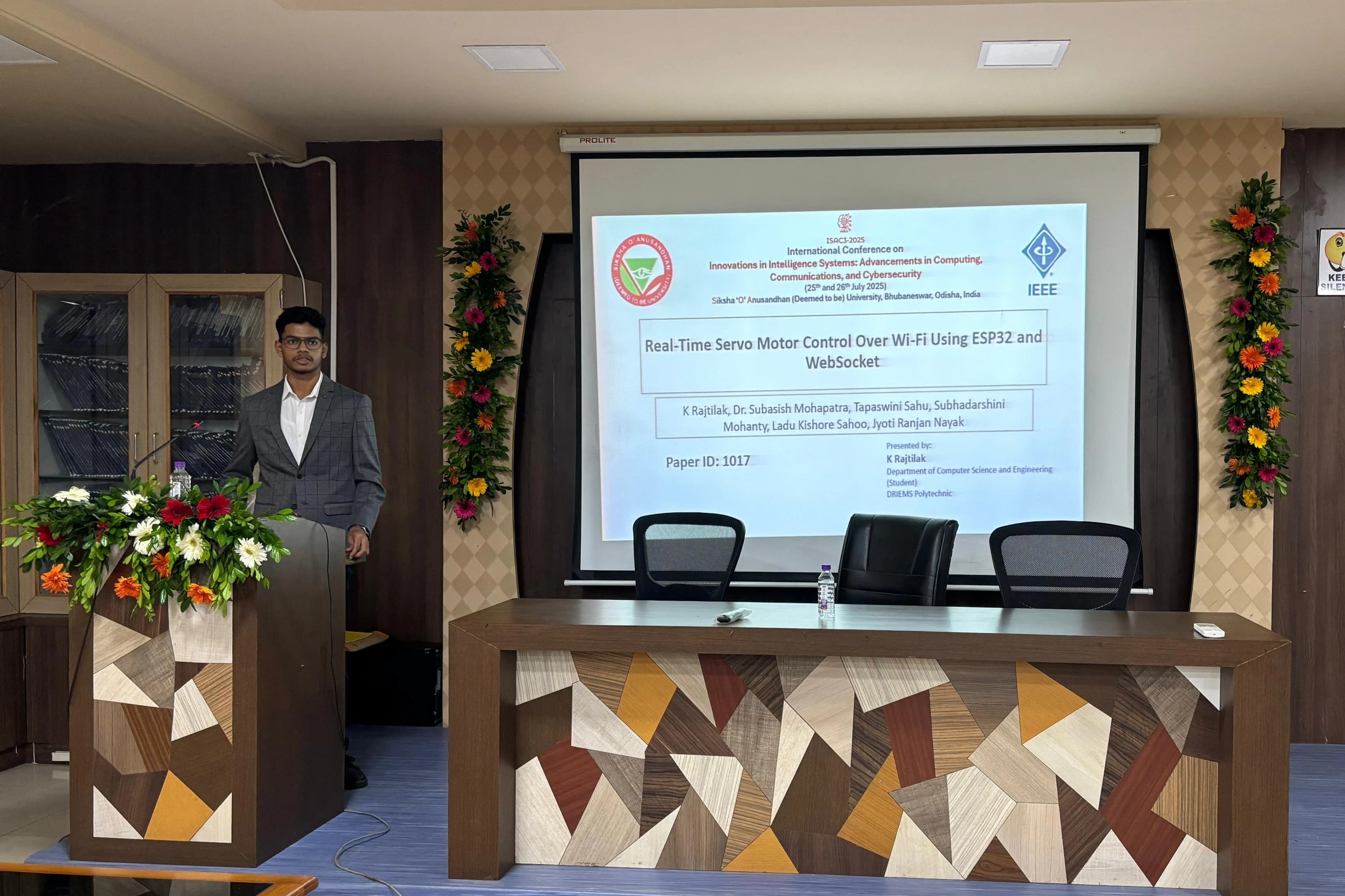 From Code to Conference: My First Research Paper at ISAC3-2025